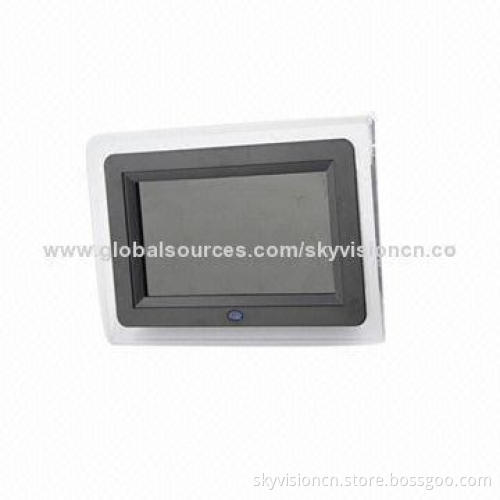 7-inch Digital Photo Frame with Lighter, Various Color Change